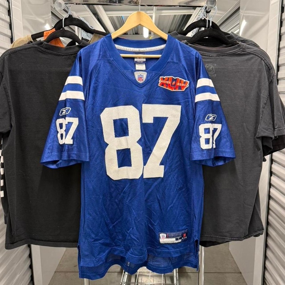 Vintage 2000's NFL Sports Football Colts Reggie Wayne Jersey
